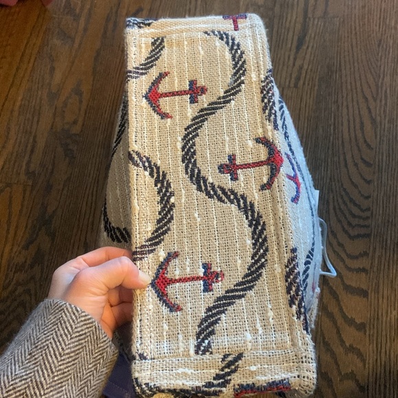 Sandro anchor-print jacquard tote - Picture 4 of 7